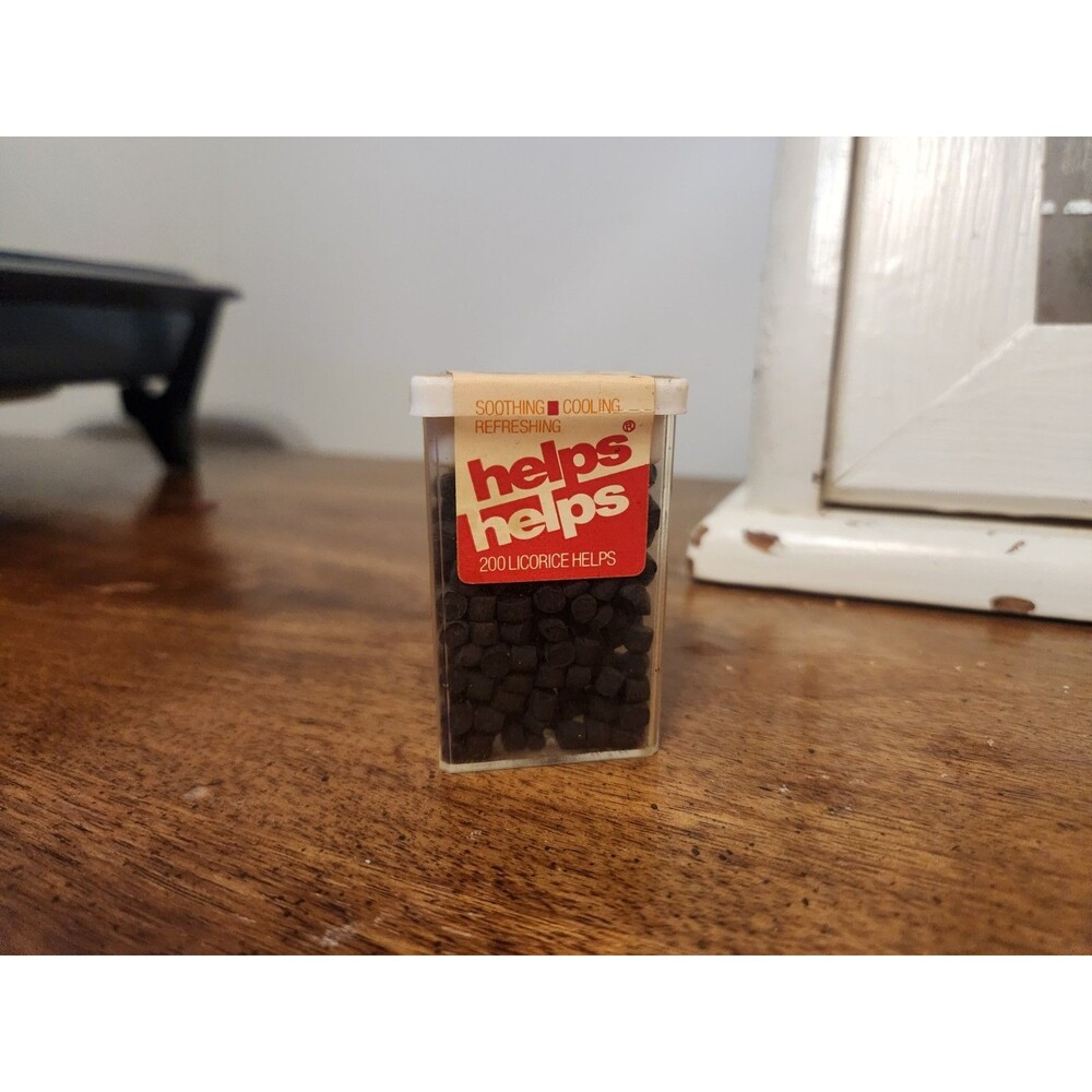 Vintage Candy Helps 200 Licorice Helps Sealed